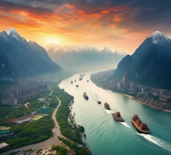 长江画卷，千年韵味赞歌