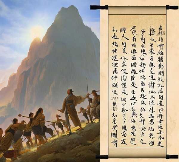 愚公移山，古韵哲理寓言