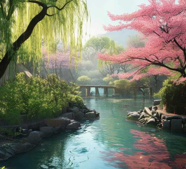 春意盎然，春水古诗名句品鉴之旅