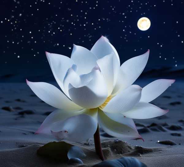 昙花一现，永恒瞬间之美