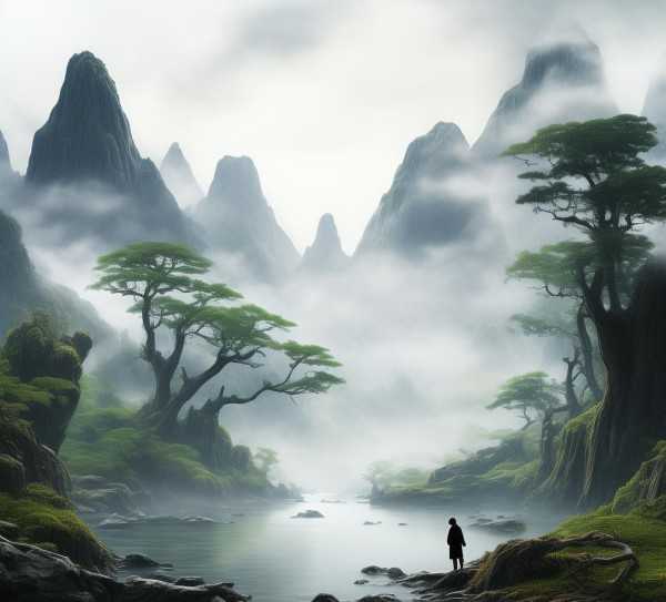 王湾次北固山下诗意盎然，尽展唐代山水意境