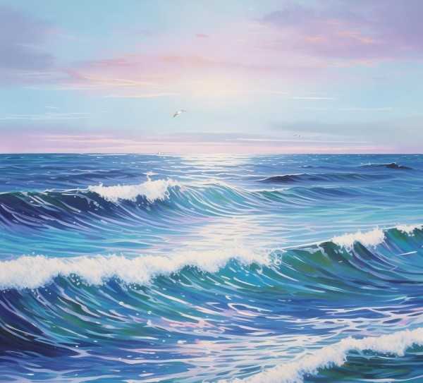 海韵波魂，海洋之美经典描绘集